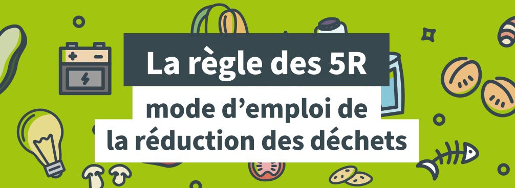 économie circulaire : la méthode des 5R