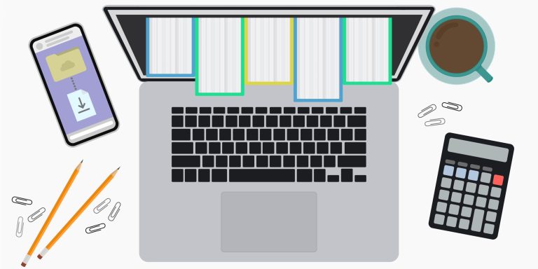 Dématérialisation de documents, factures, courriers, fiches de paie