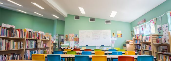 Salle de classe : programme NEFLE -refondation de l'école